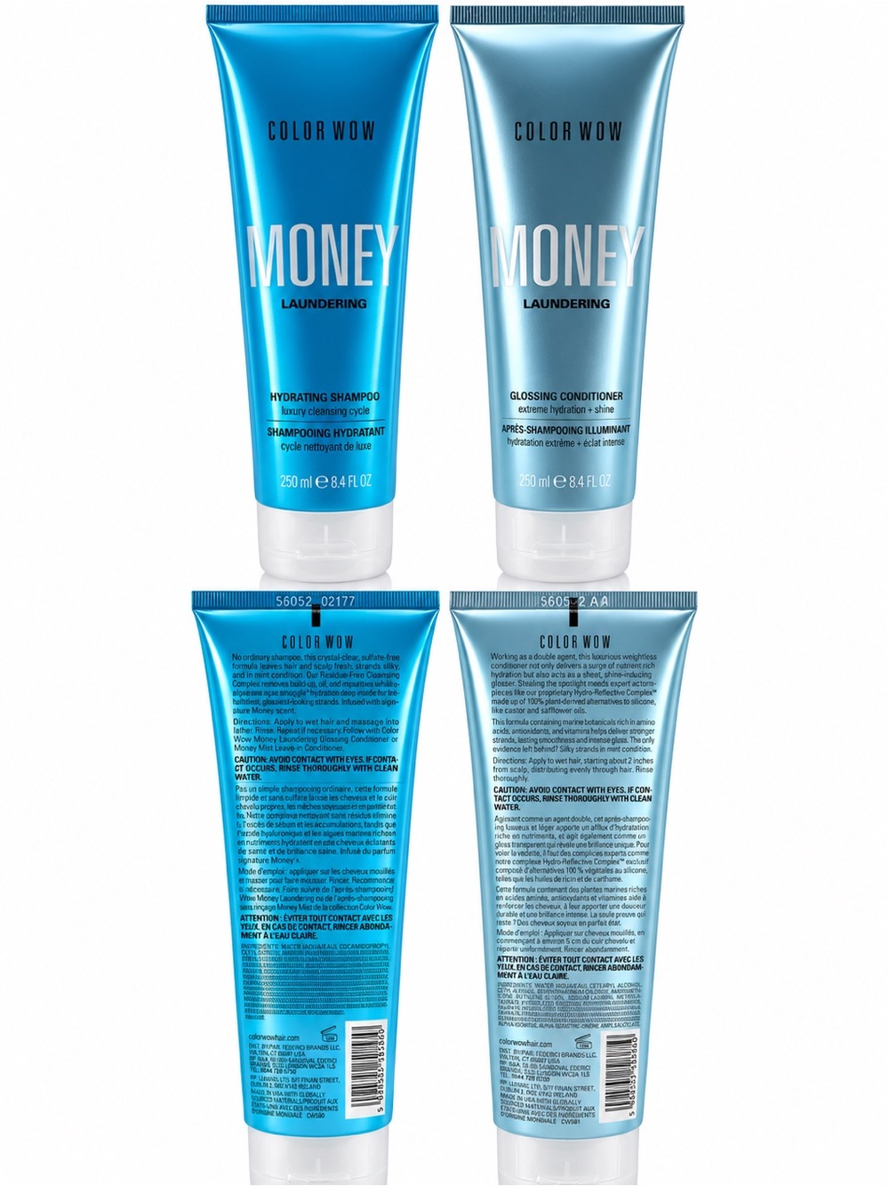 Color Wow Money Laundering Shampoo & Glossing Conditioner Set 8.4 oz NEW